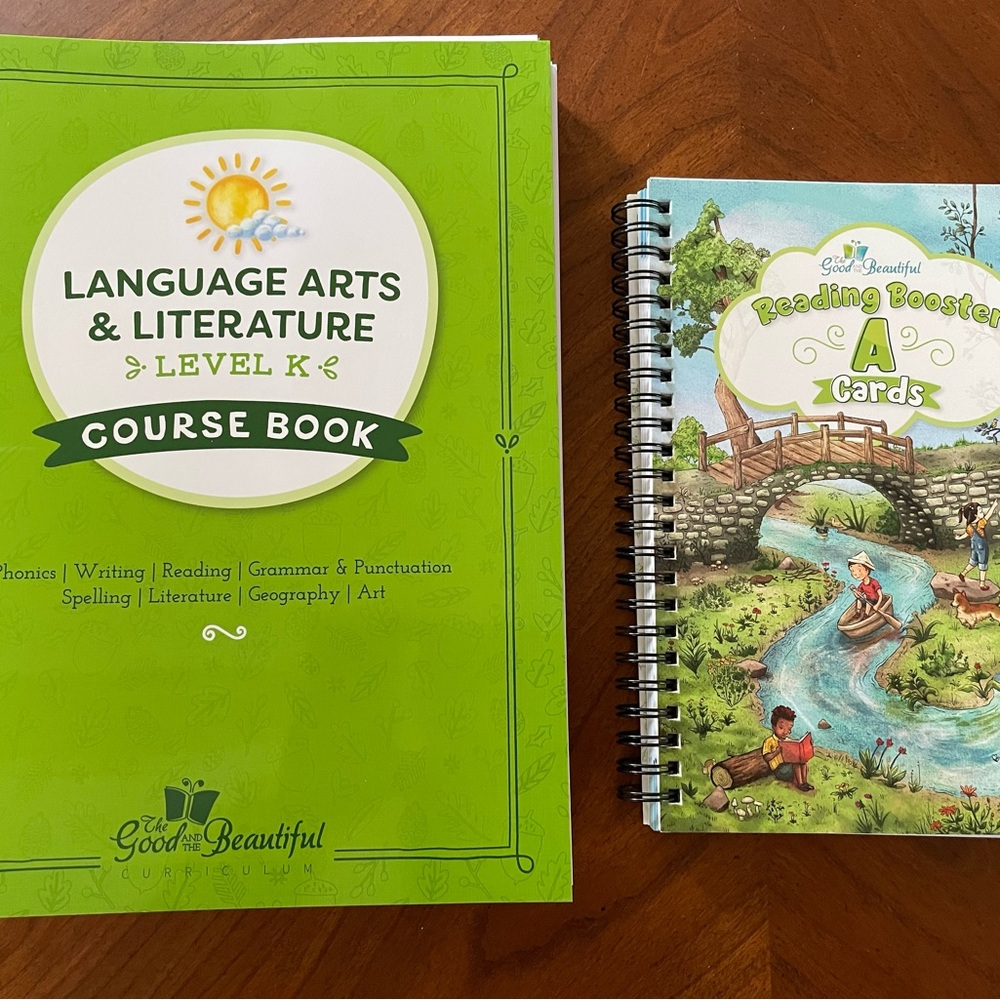 [SOLD] The Good and The Beautiful Language Arts & Literature Course Book Level K